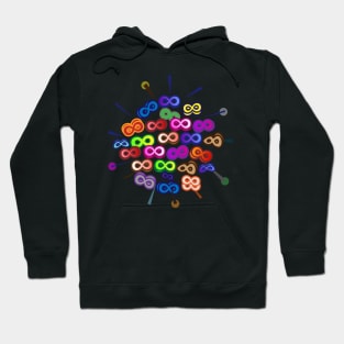 Infinity Colorful Art Hoodie